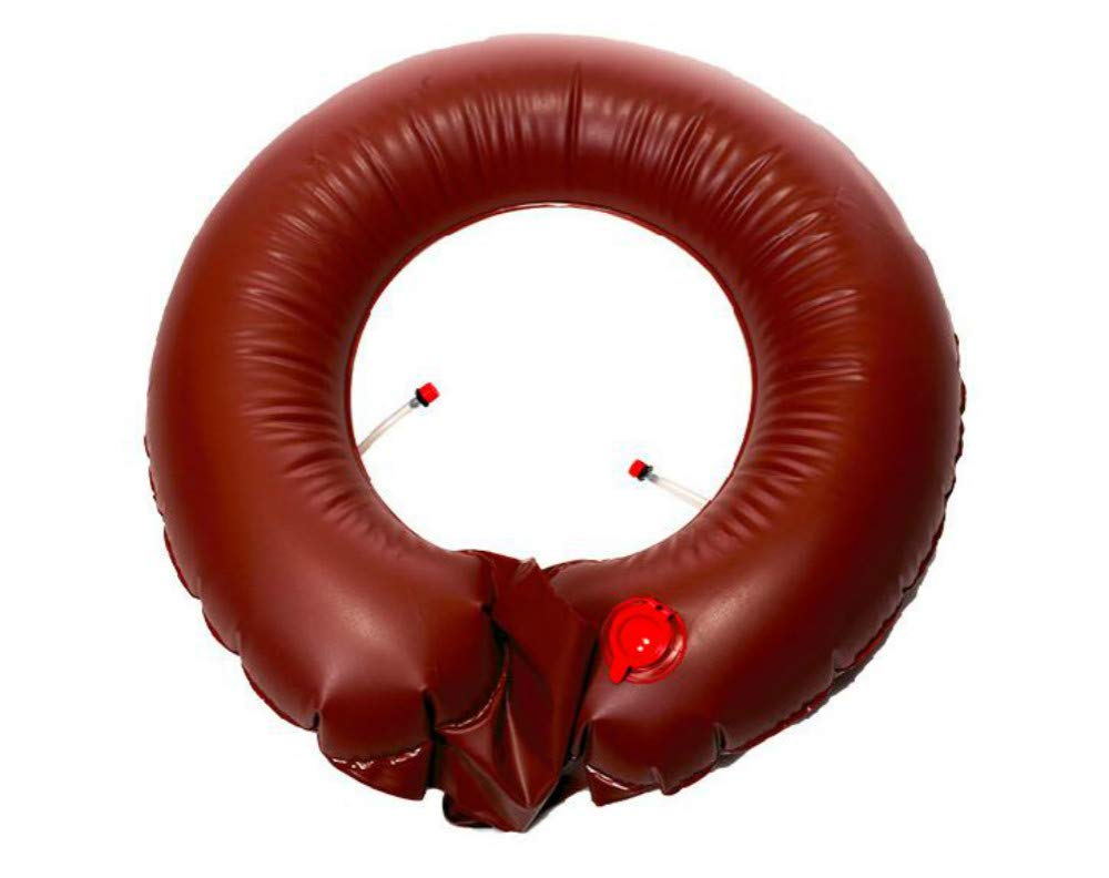Borsa per irrigazione a goccia per albero rotondo, 20 l, in PVC, con ugello regolabile per albero di diametro 3-35 cm, confezione da 5