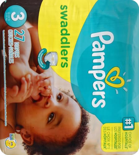 Image of Pampers Swaddlers Diapers Size 3 27 Count