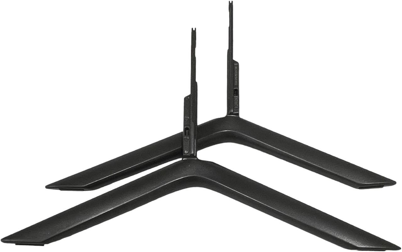 Replacement TV Stand Base Legs Compatible with Samsung QN85Q60TAFXZA – No Screws Required, Easy Snap-On Installation for 85" Class TV