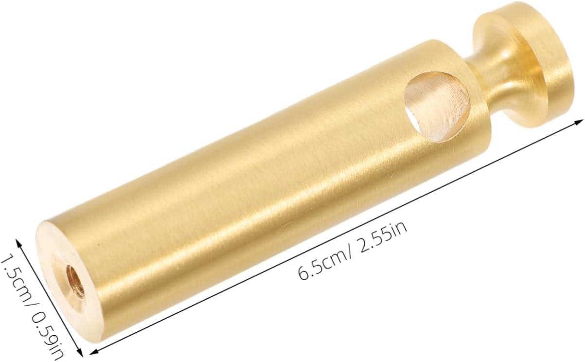TEHAUX 2Pcs Brass Handrail Connectors for Wine Cabinet and Furniture Posts Corner Guardrail Accessories for Home and Rv Metal Cable Railing Post Fittings for Secure Installation and Stability