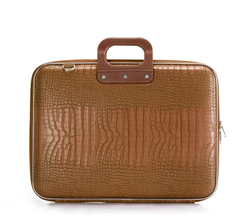 Bombata Bombata Cocco - Maletín Unisex para portátiles de 17 Pulgadas, Color marrón