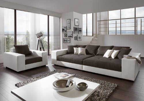 Big Sofa exclusiv mit Sessel - Made in Germany - Freie Stoff und Farbwahl zum kombinieren ohne Aufpreis aus unserem Sortiment (ausser Echtleder). N... - B00AIMK0FU Big Sofa exclusiv mit Sessel - Made in Germany - Freie Stoff und Farbwahl zum kombinieren ohne Aufpreis aus unserem Sortiment (ausser Echtleder). N...