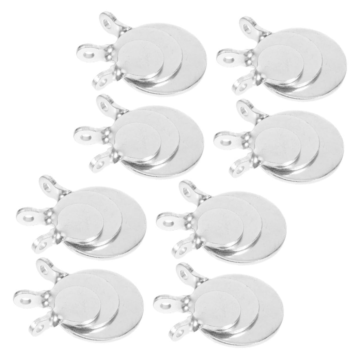 BESPORTBLE Steel Targets 24pc Set Hanging Targets for Compact Portable Archery Training