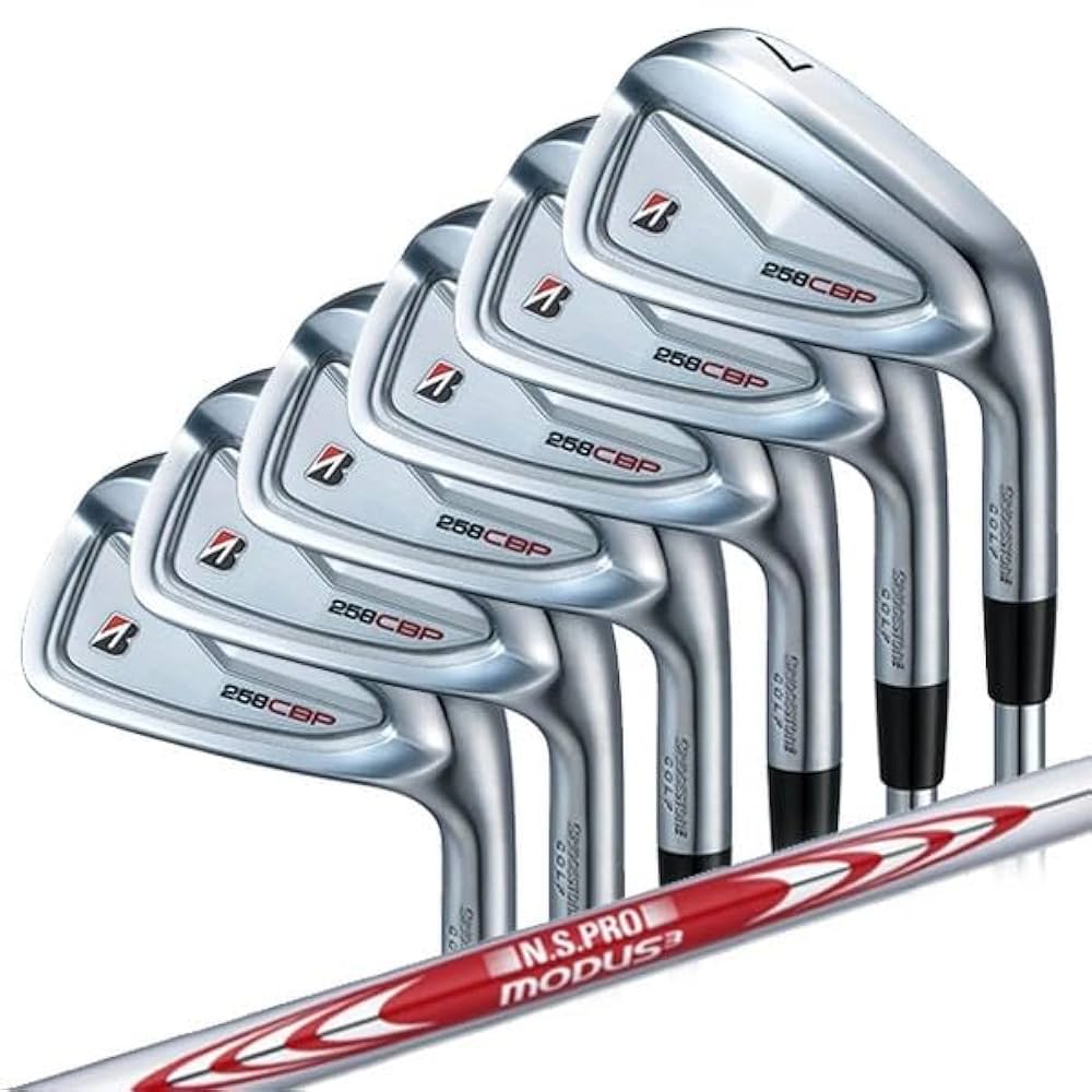 極美品★258CBP モーダス105 R アイアン 6〜P 5本 ブリヂストン Amazon.co.jp: (特注完成品) ブリヂストン 258CBP アイアンセット 6本