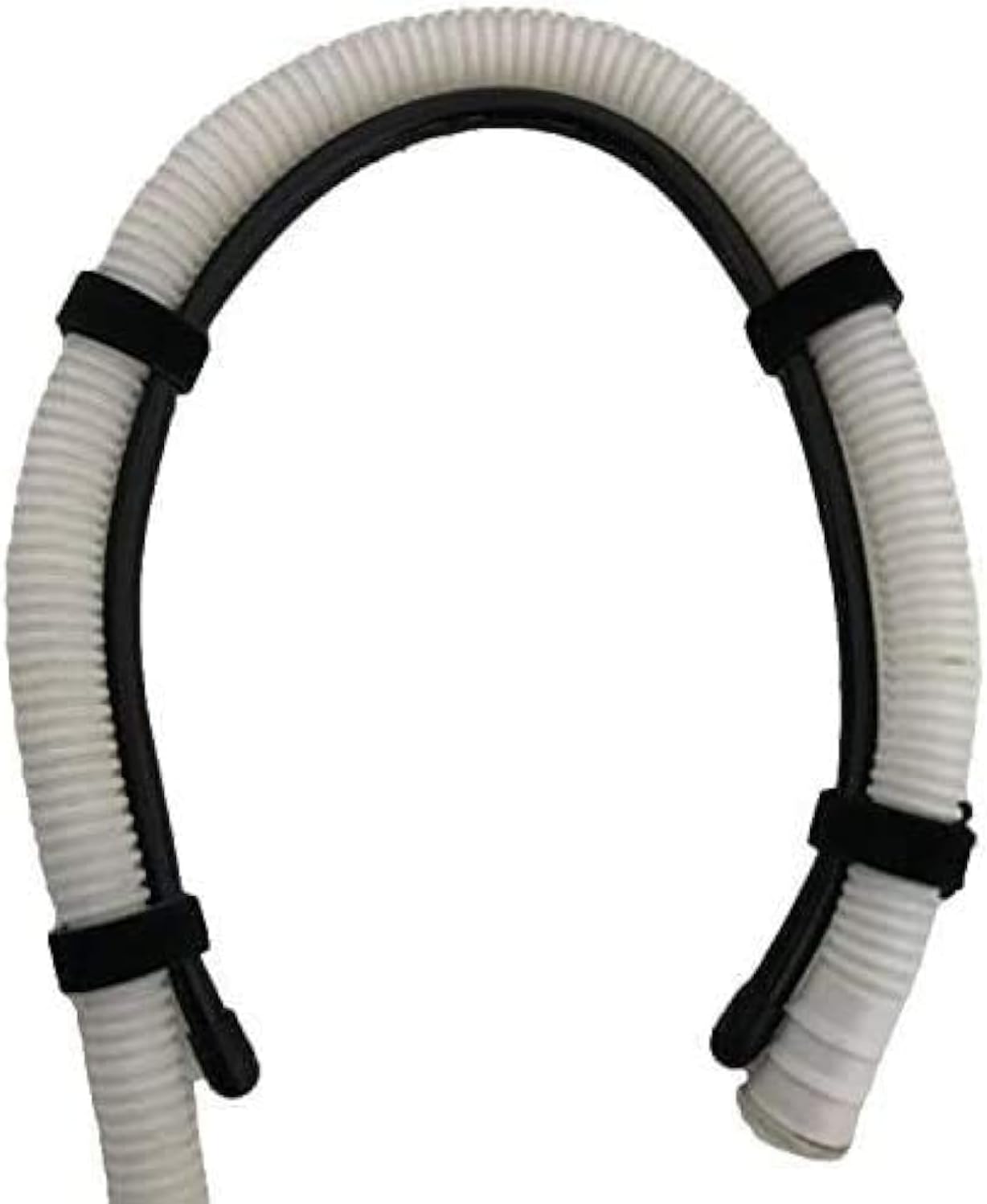 Pmsanzay Universal Adjustable Shape Drain Hose Guide Assembly Fits All Drain Hose, Flexible Laundry Tub Washing Machine Discharge Hose Clip Hose Holder - You can Mold it to fit Your Needs.