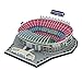 J- Puzzle del Modello 3D del Campo di Calcio,Kit Modello Campo da Calcio Puzzle 3D Fai-da-Te - Kit Puzzle Modello di Carta 3D, Souvenir dello Stadio della di Calcio, Giocattoli per Bambini STEM