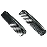12 PCS Pocket Hair Combs For Kids And Adults – Plastic Hair Combs For All Hair Types And Lengths – Portable Hair Combs Of And Convenient Size