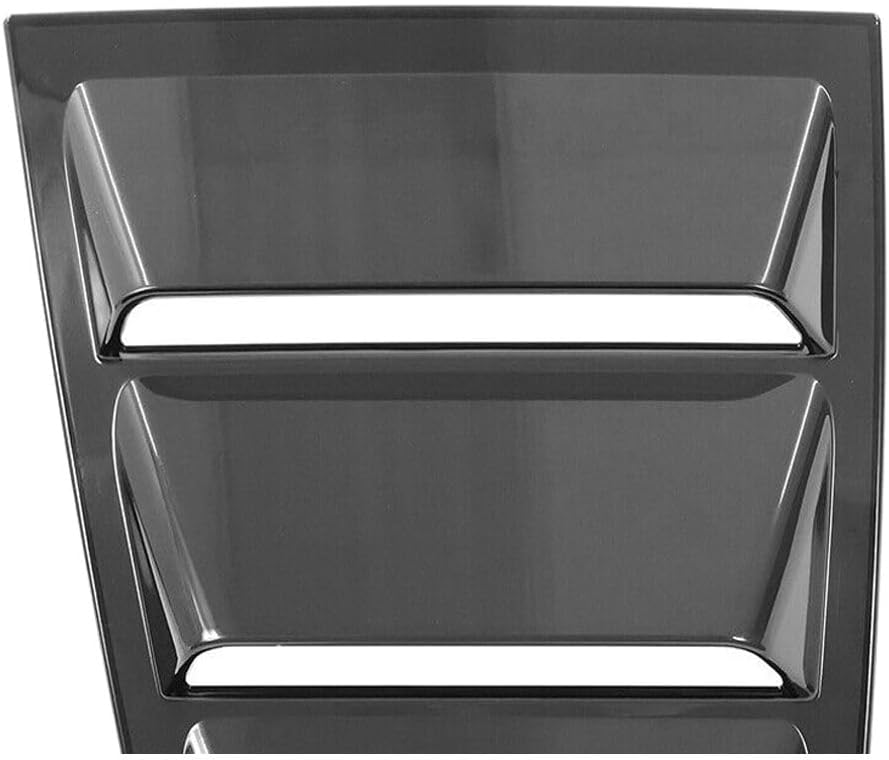 2pcs Side Window Louver Cover for Subaru for Toyota for GR86 2022-2023 Unpainted Black Unfinished Wdl TY8622IK-pc