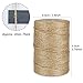 Tenn Well Natural Jute Twine, 500 Feet Long Brown Twine String Rope for Crafts, Gift Wrapping, Gardening, Bouquets, Holiday Decorations