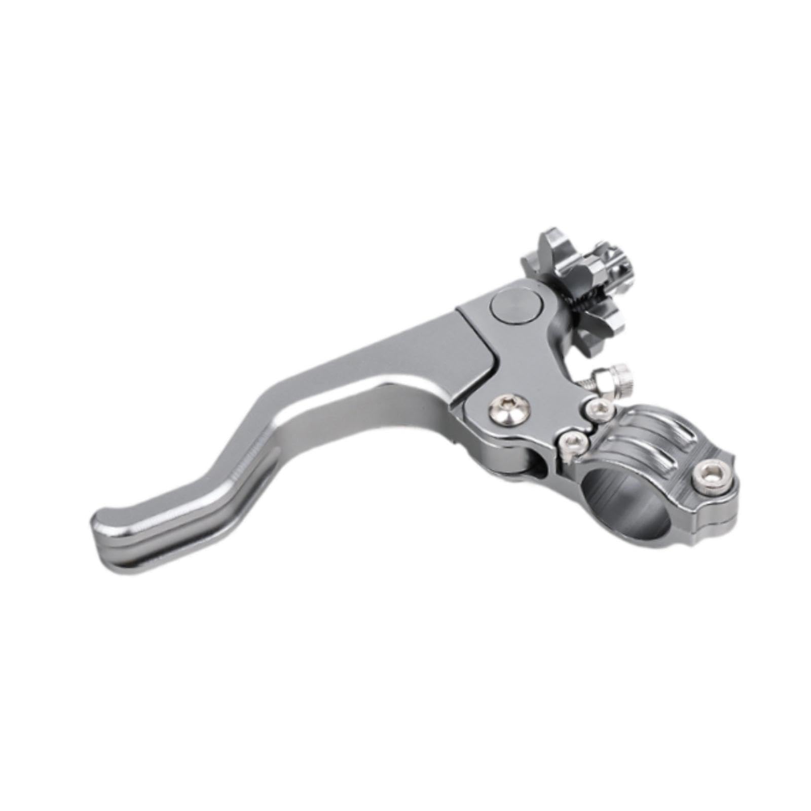 CALANDIS™ Short Stunt Clutch Lever 22mm CNC Sturdy Spare Parts Motorcycle Clutch Brake Argent | Handlebar Grips Tape Pads | Bicycle Components Parts | Cycling-image-40
