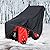 Skyour Snow Blower Cover Waterproof Durable Heavy Duty Outdoor Two-Stage Snow Thrower Protector Dust Covers for Most Electric Two-Stage Snow Blowers (M: 47"Lx32"Wx20"H/40"H)