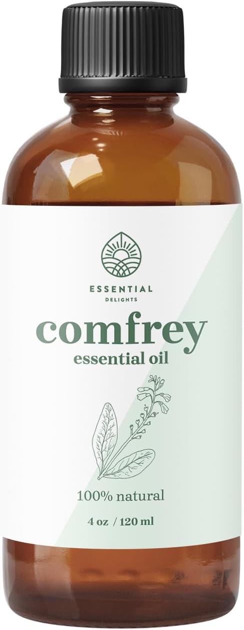 Comfrey Essential Oil by Essential Delights - Premium Grade Oil | for Aromatherapy, Soaps, & Candles | Vegan & Cruelty Free (4Fl.Oz) image 2