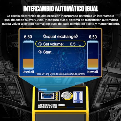 Image of ATF Exchanger Full Automatic Automotive Gearbox Transmission Fluid Oil Exchange Flush Cleaning Machine, ATF Transmission Fluid Exchanger Machine，Transmission Service System ATF Exchanger