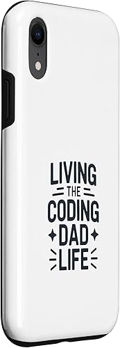 Miniatura 3 de Living The Coding Dad Life Funny Programmer Father Case for iPhone XR
