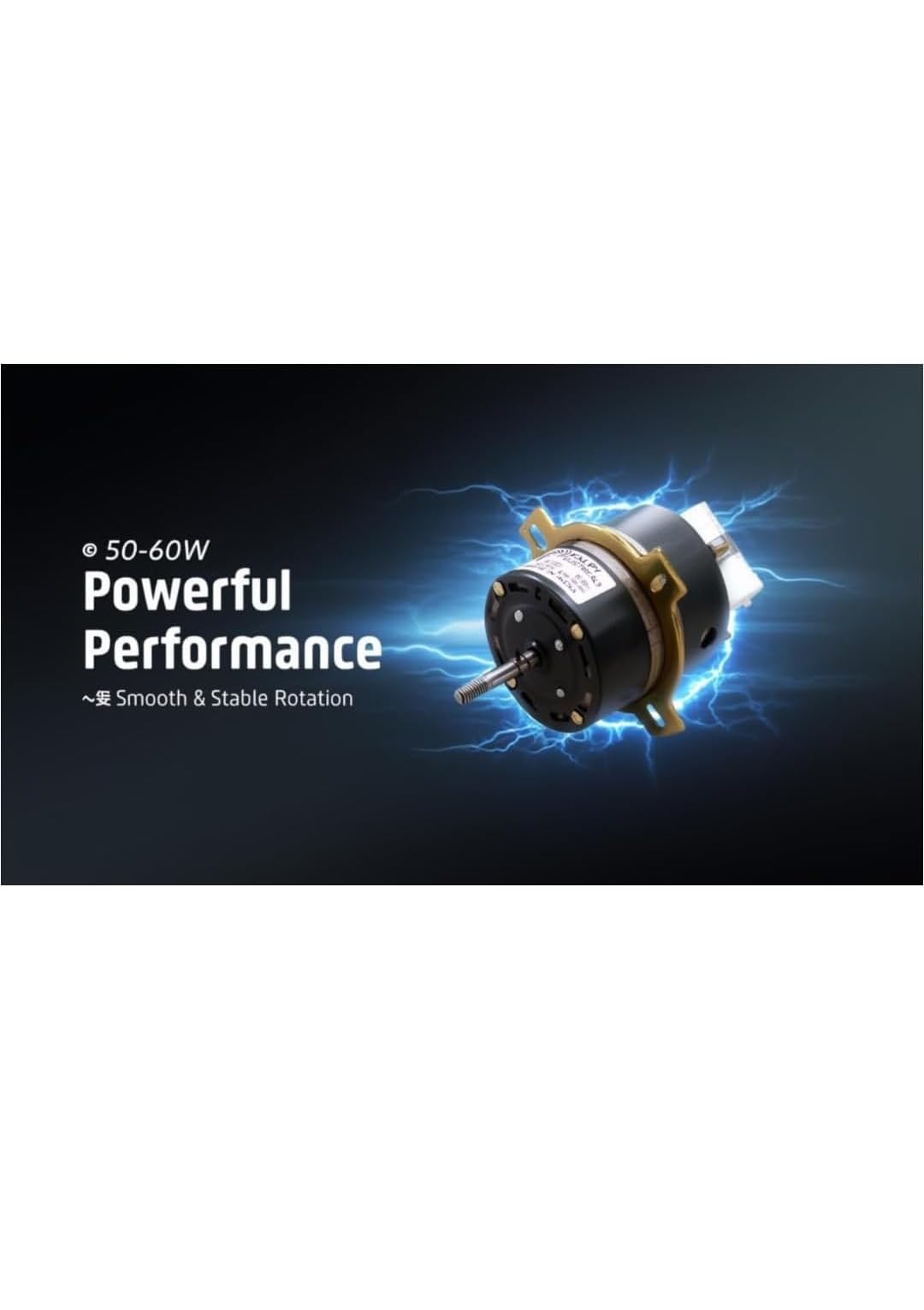 Balar - Bullet Motor 25mm Shaft 52W 2800 RPM | Heavy Duty Farata High Speed AC 220V Motor 1