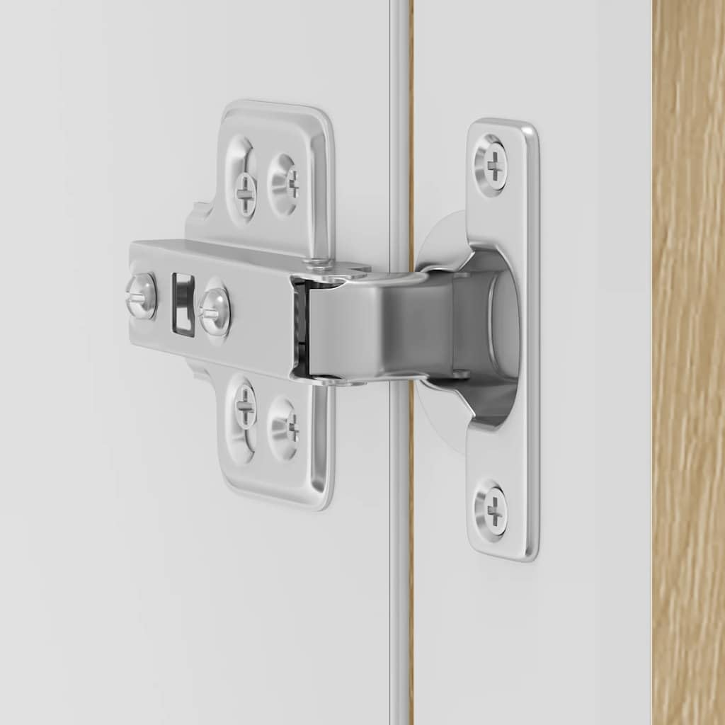 vidaXL Küchen-Hängeschrank mit Glastür Porto Sonoma-Eiche, Wandschrank Küche, Wandschrank, Oberschrank, Küchenschrank, Hängeschrank, Oberschrank Küche