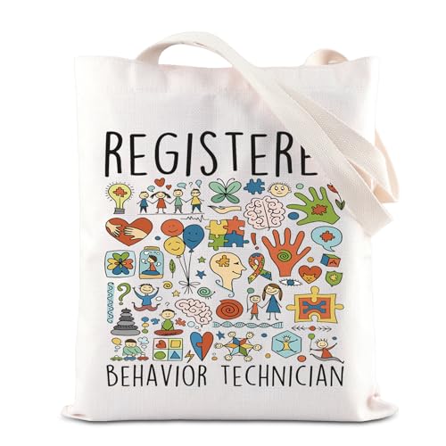 Bolso tote de lona RegisteredBehavior Technician miniatura 1
