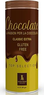 خليط الشوكولاتة الساخنة الخاص من انتيكو ايريمو، نمط إيطالي خالي من الجلوتين، 500 جرام