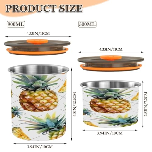 Contenedor de café al vacío Qilmy acero inoxidable 30oz miniatura 3