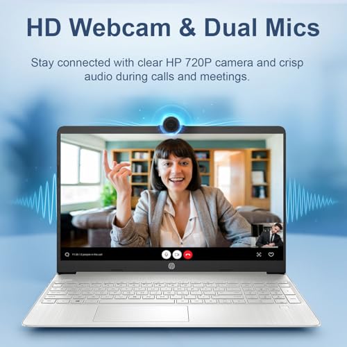 Image of HP 15.6 inch FHD Touchscreen Laptop | Intel Core i7 Processor | 32GB DDR4 RAM | 1TB Storage (512GB PCIe + 500GB External) | Win 11 | Full-Size Backlit Keyboard | SD Card Reader & HDMI