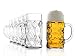Produktbild Stölzle Oberglas ISAR Maßkrug 1l - Original Biermaßkrug Oktoberfest, Bierglas, Tradition, Augenkrug, 6 Stück, spülmaschinenfest, hochwertige Qualität