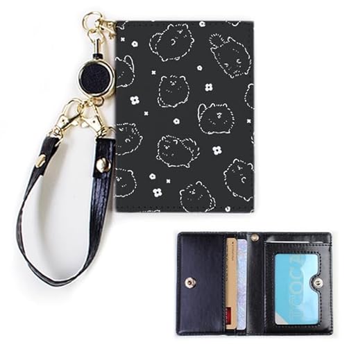 [MOSHI MOSHI] �p�X�P�[�X �J�[�h�P�[�X ���[���t�� ��܂� ������� IC�J�[�h �|�����j�A�� �|�� �� �y�b�g 06�F�u���b�N