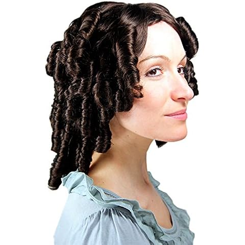 WIG ME UP Brown Baroque Victorian Wig Cover