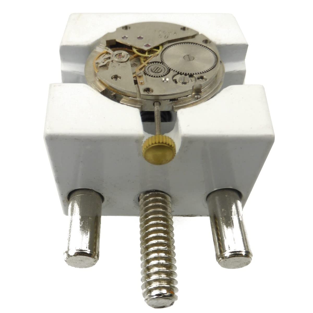Porte-Mouvement Horloger - Outil De Réparation Pour Montres - Porte-Pièce - Occasion