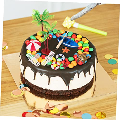 NOLITOY 40 Pçs Enfeites De Decoração De Bolo Decoraciones Para Pasteles Decorações De Bolo De Oceano