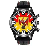 burgenland tourismus jobs Herrenuhr mit Silikonarmband Timest - Austria Burgenland - Länder Flaggen Herrenuhr mit Silikonarmband in schwarz Rund Analog Quarz SF257CC