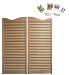 Cafe Doors Premade: Made from Sturdy Pine Wood-Cafe Doors Hinges Included (36"x42", Brass)