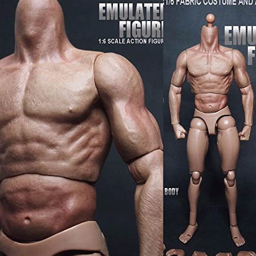 筋肉フィギュア 690g Amazon | TTM18 / 19用1/6スケールアクションフィギュア男性ヌード筋肉