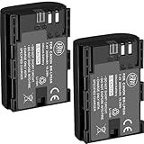 BM Premium 2 LP-E6N Batteries for Canon EOS R, EOS R5, EOS 90D, EOS 60D, EOS 70D, EOS 80D, EOS 5D II, EOS 5D III, EOS 5D IV, EOS 5Ds, EOS 6D, EOS 6D II, EOS 7D, EOS 7D Mark II, C700, XC10, XC15 Camera