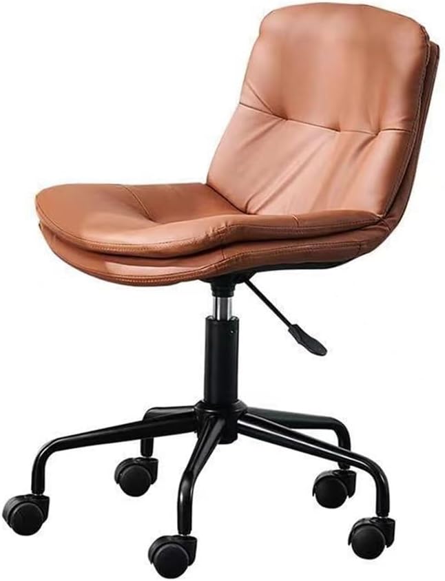 ZUIAI Comfortable Office Chair with Leather Backrest for