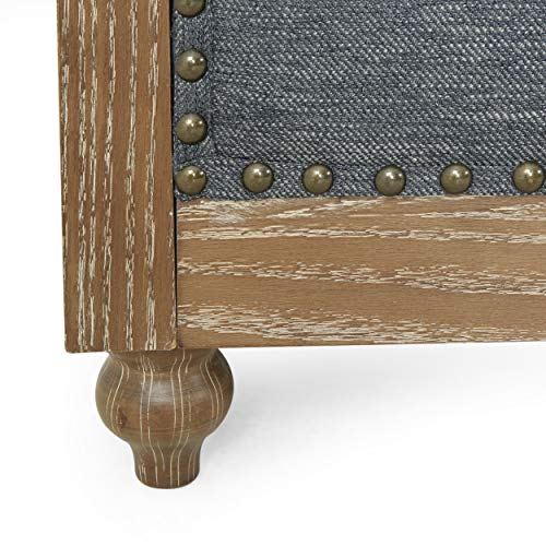 Christopher Knight Home Saragus Sofas, Charcoal + Dark Brown #TOP3