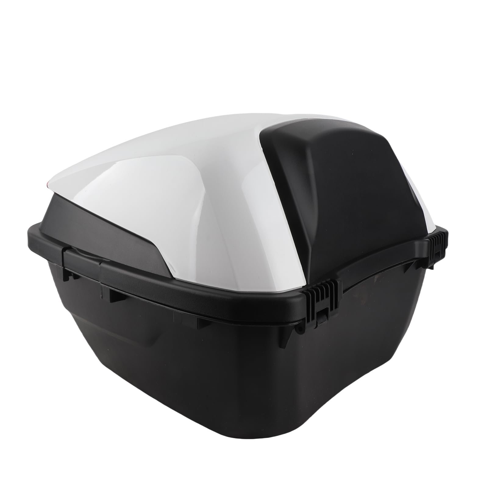 Bauletto Posteriore per Moto di Grande capacità Impact Tail per Scooter Bianco Non Preoccuparti Bagnato Rai Bauletto da Viaggio per ScooterBaule Posteriore per ScooterBaule per ScooterMoto