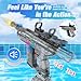 Electric Water Guns for Adults & Kids,Realistic Automatic Water Gun with 26-32 FT Long Range,800ml Large Water Tank,Splash-Resistant Design,Summer Outdoor Pool Beach Toy for Backyard Games(2 Pack)