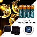 Kinon Deux piles rechargeables 1.2V NiMH AA 1300mAh (8 Pièces) pour lumières extérieures de jardin solaire Porche et patio