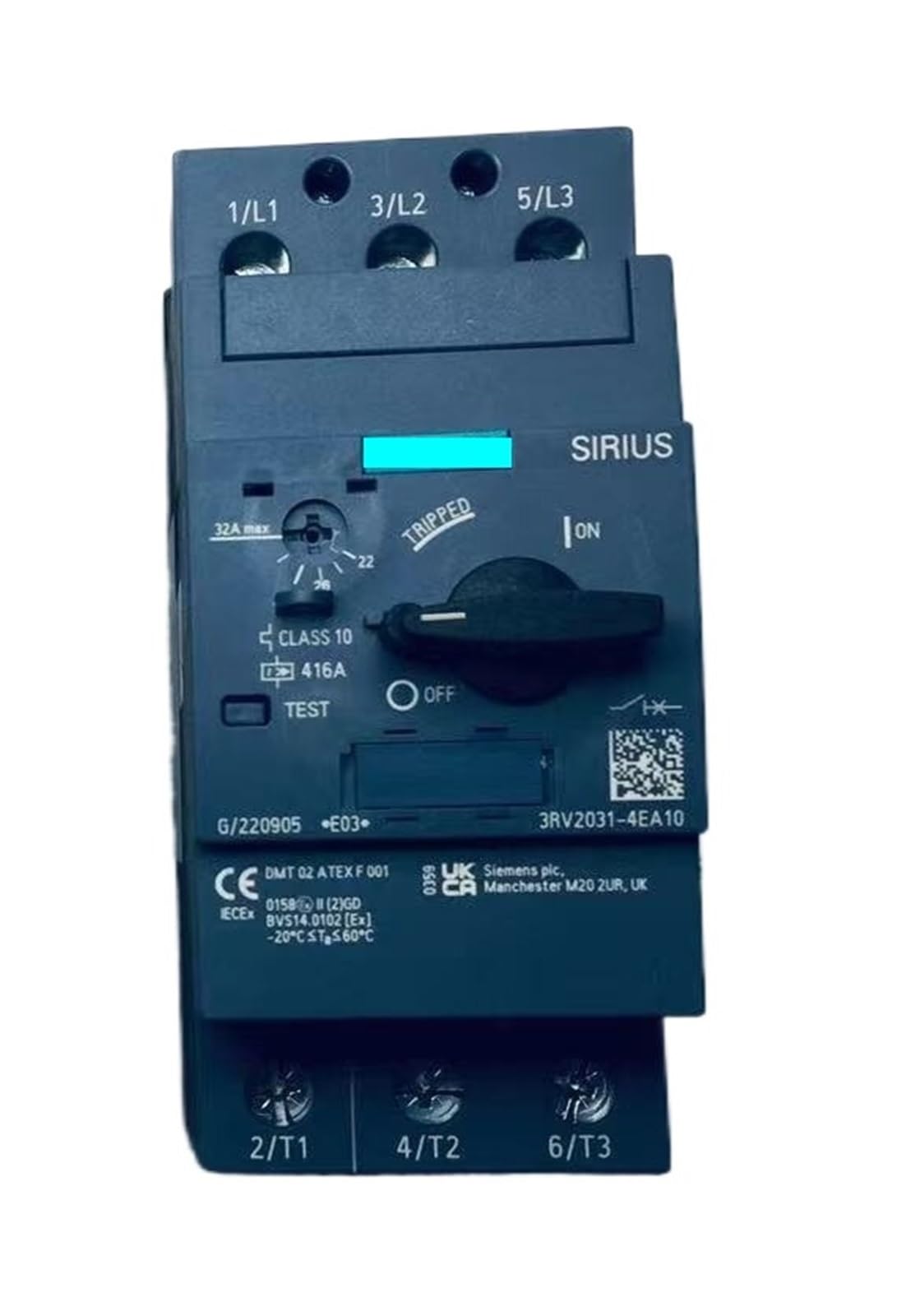 KTMBOHU Motor Circuit Breaker 3RV2031-4EA10-4UA10-4DA10-4KA10-4WA10-4VA10(3RV2031-4KA10)