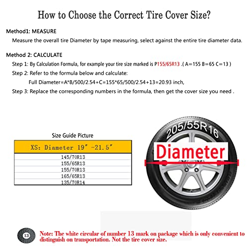 Moonet Tire Covers For Rv Wheel (4 Pack Silver), Oxford Waterproof Uv Sun Protectors For Motorhome Boat Trailer Camper Van Suv,D56Cm X H28Cm For Diameter 19"-21.5" #TOP1