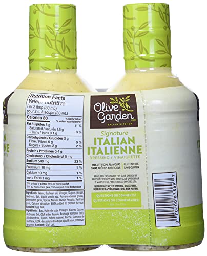 Olive Garden Signature Italian Dressing (24 Ounce bottle, 2 Count)