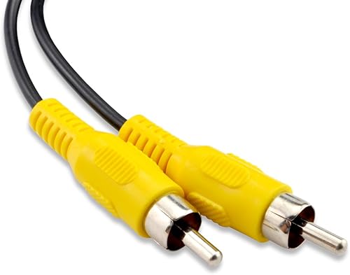 Miniatura 6 de OLLGEN Cable de video RCA, cable coaxial de audio digital con enchufe individual macho a macho, cable de extensión AV para subwoofer de automóvil,