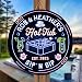 V VIBEPY All Over Printed No Real Led Neon, Not Lighted, Personalized Backyard Hot Tub Wood Sign, Welcome Signs, Door Sign 8",12",14",18" Wood Sign,Hot Tub Decor,Backyard Signs, Welcome Signs, Bar Signs