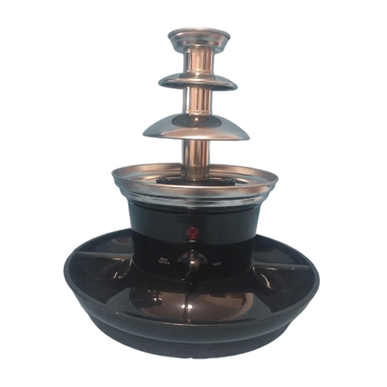 Electric Chocolate Fondue Fountain Machine for Candy Strawberries Vegetables Black| Kitchen, Dining & Bar | Small Kitchen Appliances | Fondue Sets-image-11