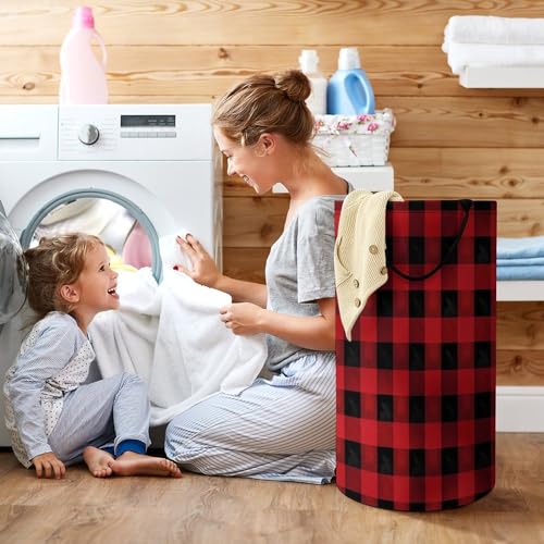 Panier à linge pliable anti-encombrement pour linge et jouets de placard - 8