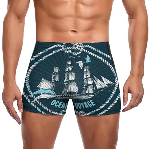 Boxer de bain homme haut de gamme coupe ajustée et sobre