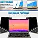 Ceydebne Privacy Screen Protector for MacBook Air 13 Inch (2018-2021, M1) Removable Laptop Privacy Screen Shield Ultra-Thin Design