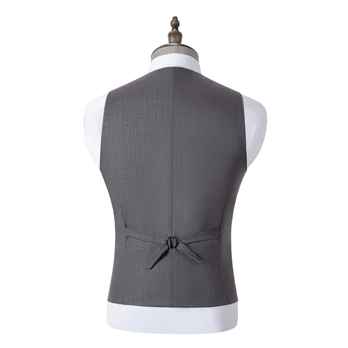 Solovedress Herren Elegant Anzugweste Herrenwesten Sommer Leinen Weste für Hochzeit und Party