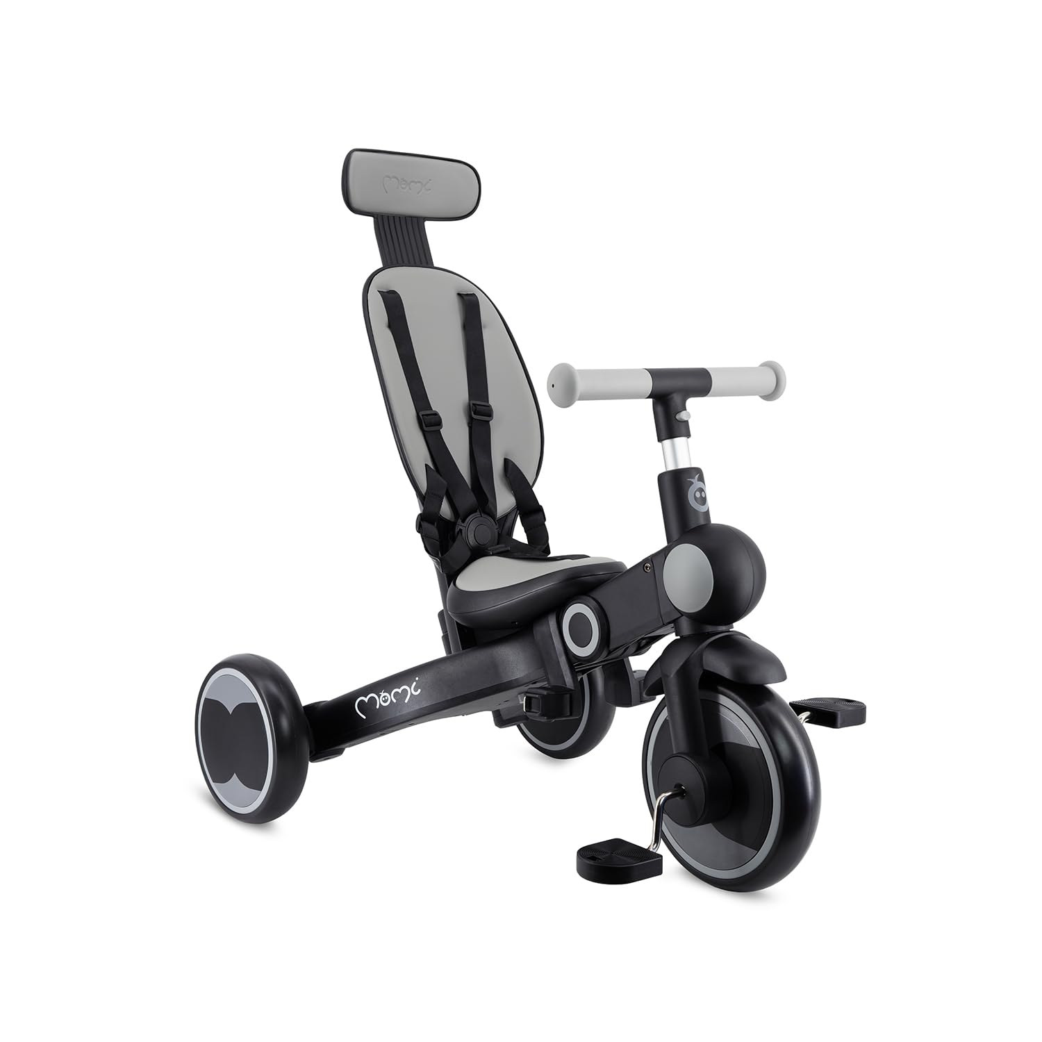 Driewieler voor kinderen Momi 4-in-1 Solivia met telescopisch stuur, 5