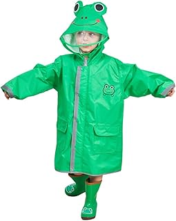 [Emfay] レインウェア レインコート ランドセル対応 キッズ カバー ポンチョ 子供 男女兼用 通園 通学